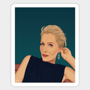 Gillian Anderson Magnet